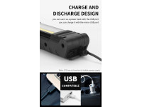 Superfire Lanterna de Trabalho C/ Íman E Gancho 3W+5W G15 Superfire Lanterna de Trabalho C/ Íman E Gancho 3W+5W G15